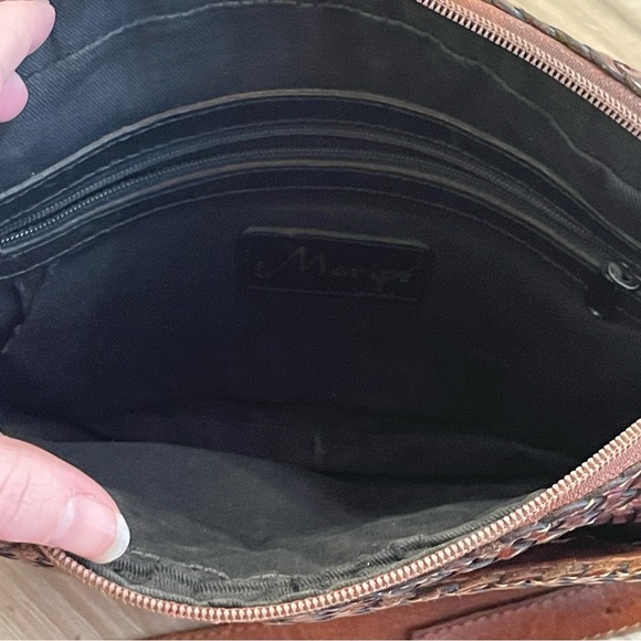 Maripe brown basket weave vintage bag - Picture 6 of 7